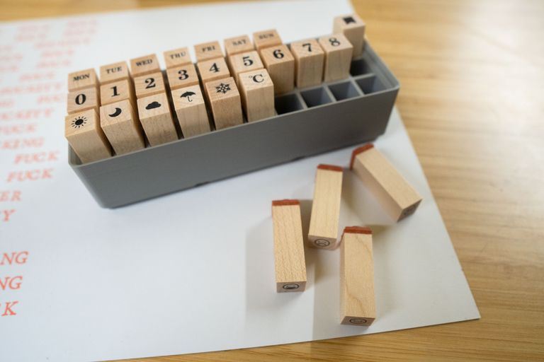 Artwork from project Rubber Stamping Machine